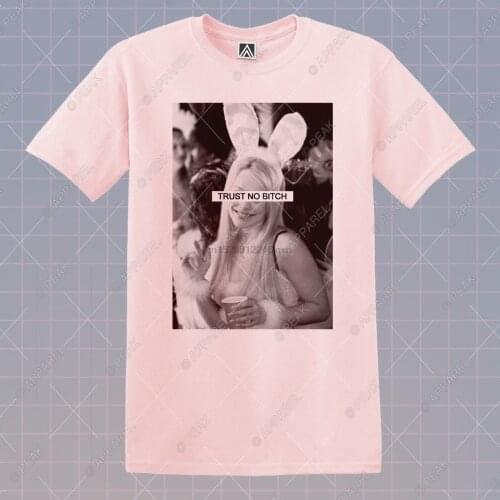 Trust No Bitch Mean Girls T-shirt Regina George Tee Cult Halloween Fetch Top Fashion Style Men Tee summer o neck tee