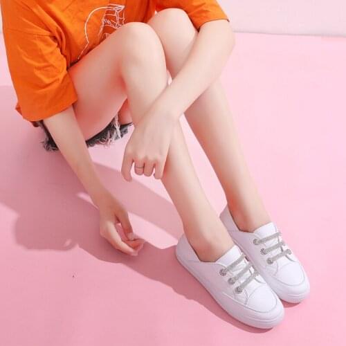 2020 Autumn women ballet flats oxford flat shoes soft leather shoes ladies lace up white black loafers flats boat shoes W33-10