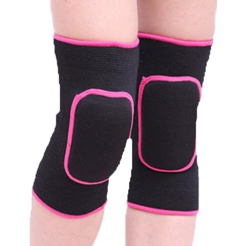 1PC Knee Pads Basketball Sport Kneepad Volleyball Knee Protector Brace Support Football Compression Leg Sleeves