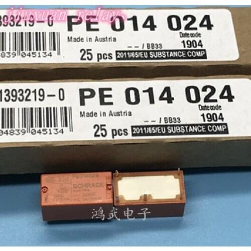 100% Original genuine relay PE014024 24VDC 5-pin conversion