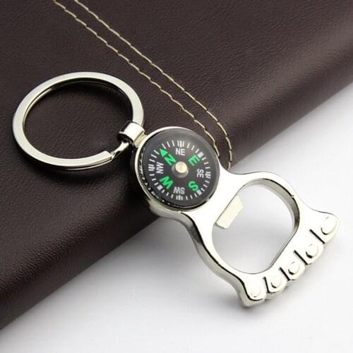 200pcs Foot Shape Beer Opener Key Ring Multi-function Hiking Metal Mini Gift Bottle Opener Keychain Gift