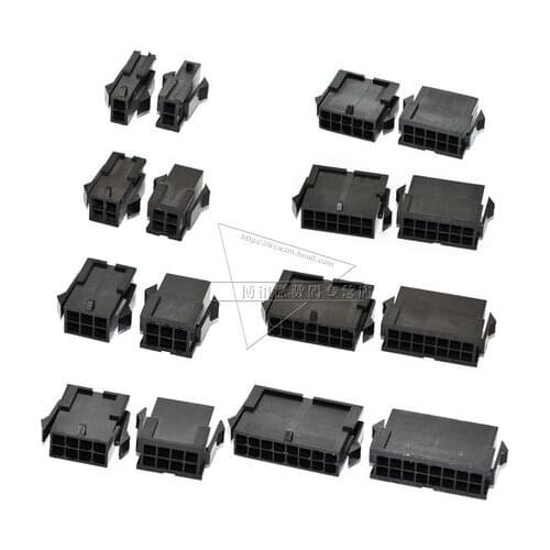 43020 female shell MX3.0mm pitch connector 43025 empty mating mating female double row connector