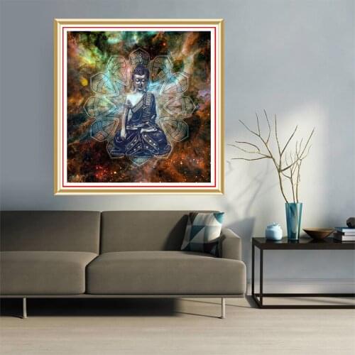 5D DIY Diamond Painting Buddha Statue Full Square/Round Diamond Embroidery Religious Cross Stitch Kit Home Decoration Religious