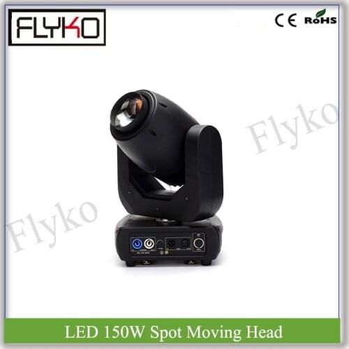 Free shipping spot effect light DMX control 150W led moving head 7 colors light
