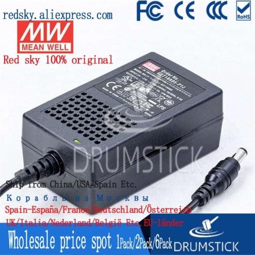 Steady MEAN WELL GST18A05-P1J 5V 3A meanwell GST18A 15W AC-DC Industrial Adaptor 3 plug energy-saving Replace GS