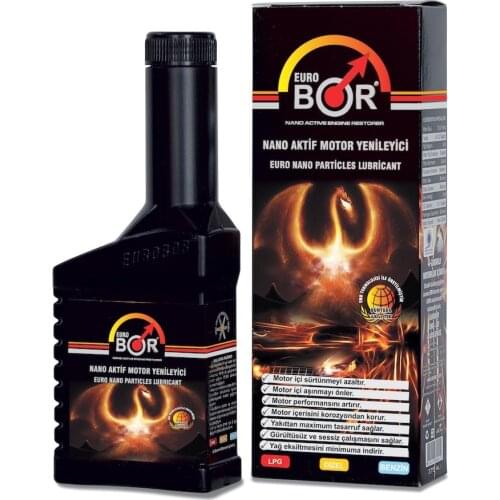 EuroBor Nano Aktif Motor Yenileyici Onarıcı Koruyucu Motor Yağ Katkısı
