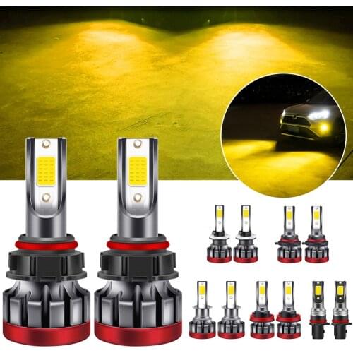 EV19-9005/9006/H8/H9/H11-DOB LED Fog Light Bulbs Super Bright LED Light Bulb 3000K