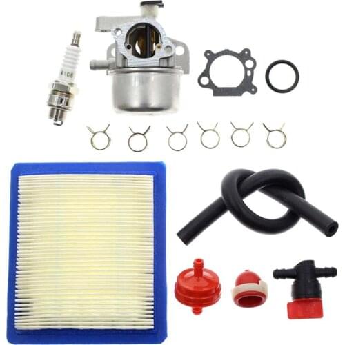 Carburetor for Briggs&Stratton 12H800 Engine Craftsman Lawn Mower Carb Toro 22" Recycler with Air Filter Spark Plug Primer Bulb