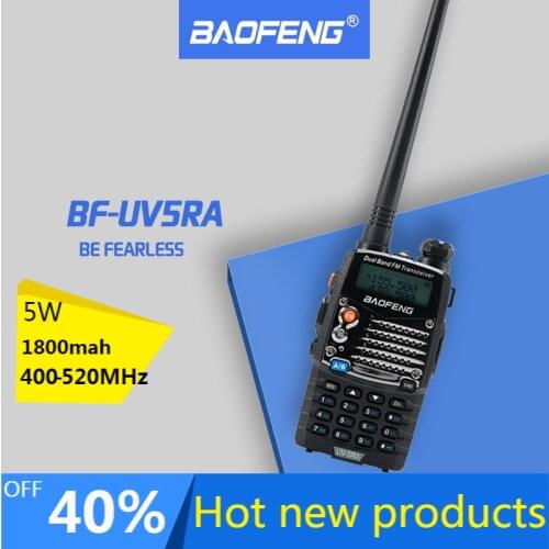 Baofeng UV 5RA for Police Walkie Talkie Scanner Radio Vhf Uhf Two Way Radio Communicador for Baofeng Ham Raido Boafeng Uv 5r