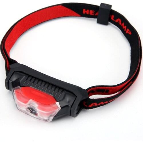 3W LED Headlight Red Light White Light Flash Light Mini Multi-light Mode Work Light For Outdoor Hiking Camping Lights 200LM