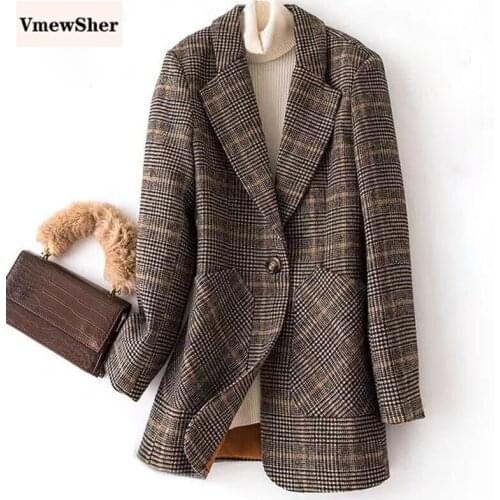 VmewSher Women's Business Blazers