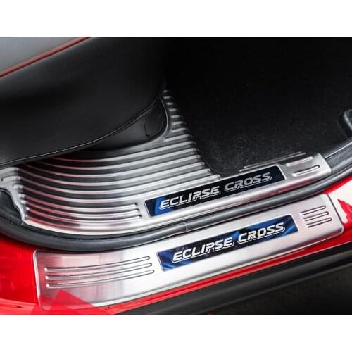 Welcome pedal refires door sill strip parts Threshold Scratchproof Guard Interior For Mitsubishi ECLIPSE CROSS 2018 2019