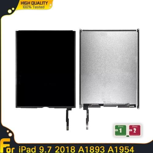 Tested LCD Screen Panel For Apple iPad 9.7 2018 Version A1893 A1954 For iPAD 6 6th Gen Generation Assembly Part Replacement