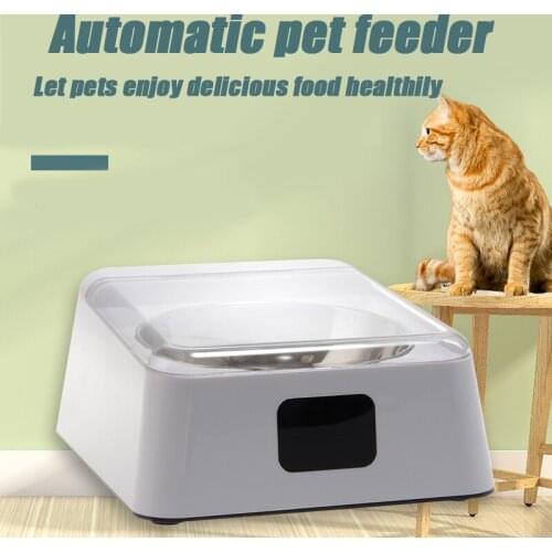 5g Induction Pet Bowl Automatic Opening Anti-moisture Anti-cockroach Pet Feeder Intelligent Dogs Cat Bowls
