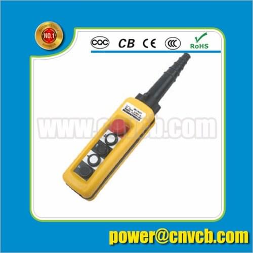 BS10 One off nine on push lock revolve urgent stop button 500v 10A crane switch urgent stop switch