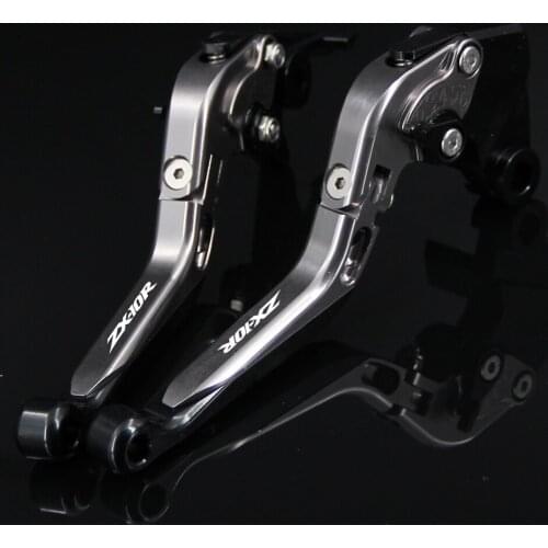 For Kawasaki ZX 10R ZX10R 2004 2005 Folding Extendable Motorcycle Brake Clutch Levers ZX -10R Accessories