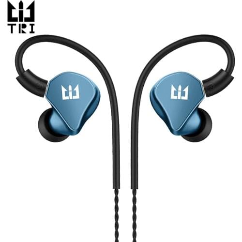 TRI I4 1BA+1DD Hybrid in Ear Earphone Running Sport Technology HIFI earplug with 3.5mm MMCX Earbud vs kbear xiaomi huawei kz caa