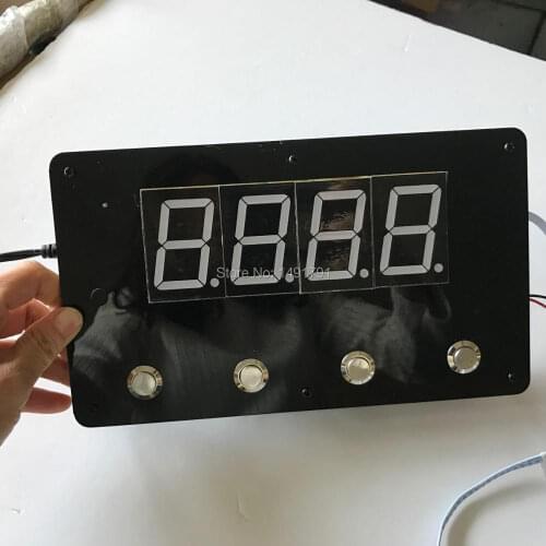 Combination panel led version Room Escape Chamber props Adventure game props escape room game prop hidden password to unlock