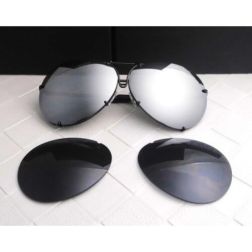 2018 Hot sell interchangeable 8478 sunglasses Replaceable Lens men or women fashion UV400 protection aviation sun glasses tmall