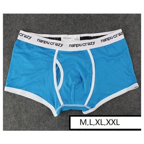 Hot Sale 365 Men Male Underwear Mens Boxer Underwear Trunks U-convex Design Cotton Boxer Shorts Underwear Sexy Lingerie men