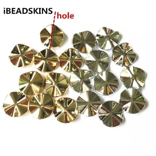 New arrival! 27mm 100pcs/lot Acrylic UV Plating oblate-shape Beads for Jewelry DIY (Design as shown)