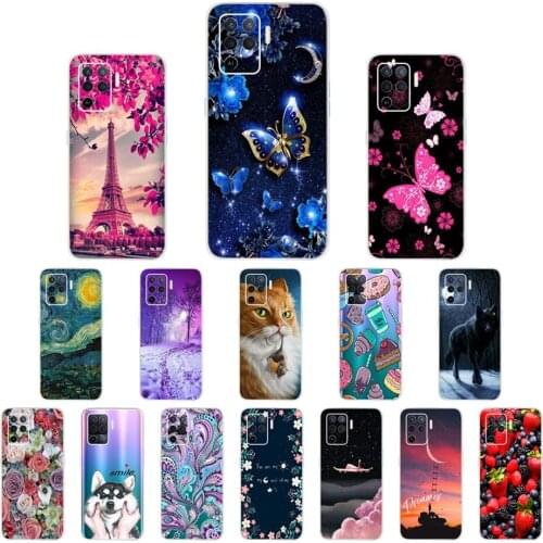 New Fashion Matte Mobile Phone Case For OPPO A94 Case Shockproof Soft TPU Silicone Cover For OPPO A 94 Shell 6.43" oppo CPH2203