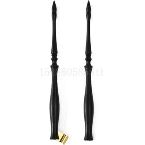 Retro English Oblique Calligraphy Dip Pen Nib Holder Handmade Antique Fountain