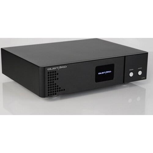 GUSTARD P26 Pre Amplifier Fully Balanced HIFI Preamp Class A Dual LM49860 Op Amp Silver/Black