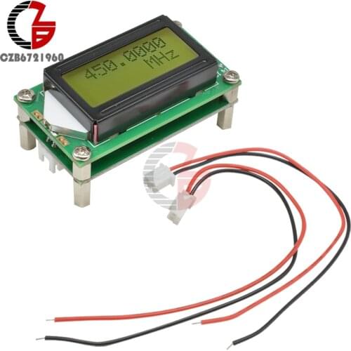 1MHz -1.1GHz RF Frequency Counter Tester Meter Signal Generator Digital LED METER for Ham Radio