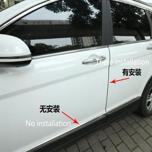 Car Styling Edge Guards Trim Strip Sticker For volkswagen vw Arteon Eos Scirocco T-Roc Tiguan 1 2 Allspace Touareg Accessories