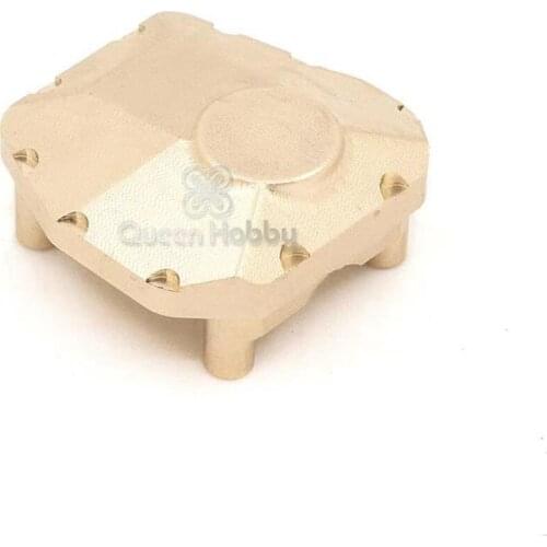 1Pc/2Pcs Metal Copper Front and Rear Axle Cover Weight 40G For 1/10 RC Crawler car AXIAL SCX10 III AX103007