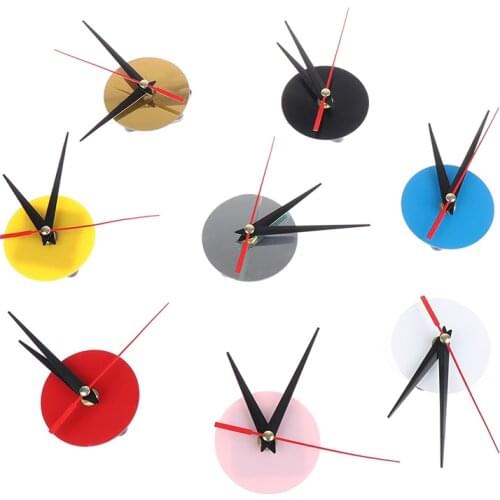 1PCS DIY Silent Quartz Watch Round Wall Clock Movement Mechanism Parts Repair Replacement Need Tools Home Decor