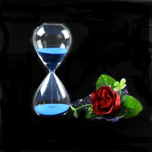 1PC New Classic Sand Glass Sandglass Hourglass Timer Home Tabletop Decor 5 Minutes JY 1189