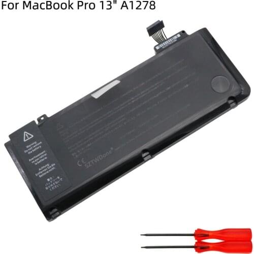 SZTWDONE Laptop Battery A1322 For APPLE MacBook Pro 13" A1278 MB990 MB991 MC700 MC374 MD313 MD101 MD314 MC724 MC375 MC374LL/A