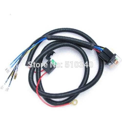 Car claxon horn relay harness 12V car styling parts high quality car horn wiring harness for horn relay