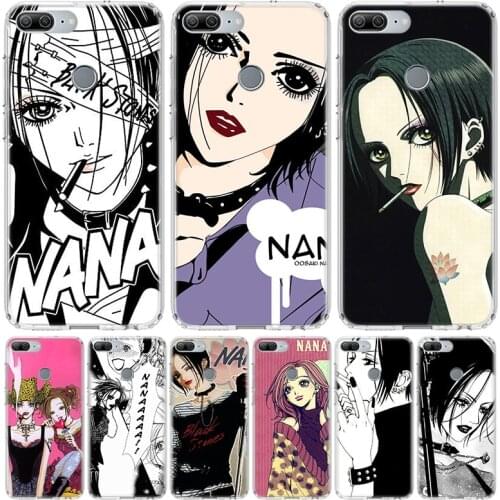 NaNa Osaki Anime Phone Case For Huawei Y5 Y6 Y7 Y9 Honor 10 Lite 9 9X 8A Pro 8S Casing 8X 7A 7X 20 10i V20 Cover Coque