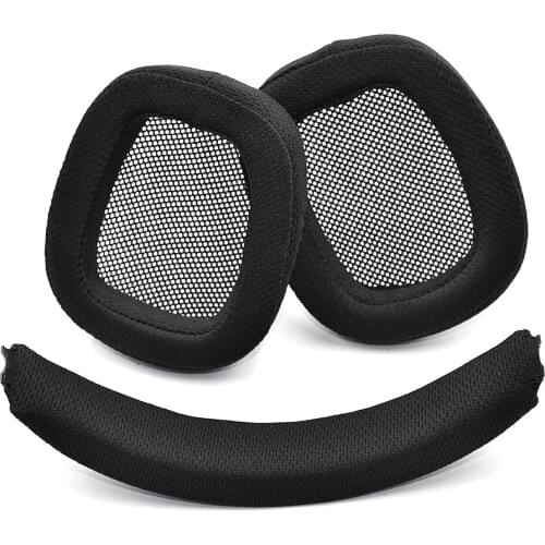 Defean Replacement Cushion G533 G 533 Ear pads headband for Logitech G533 G 533 Artemis headphones(not for Logitech G933 G633 )