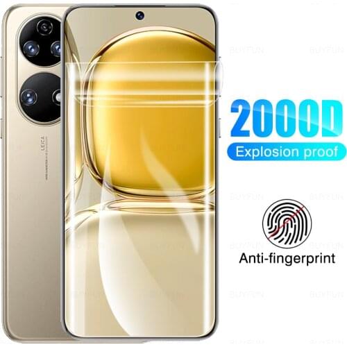 9H Hydrogel Protector Film Not Glass For Huawei P50 Pro On Hawei P 50 P50Pro 50Pro Protective HD Safety Screen Full Cover Film