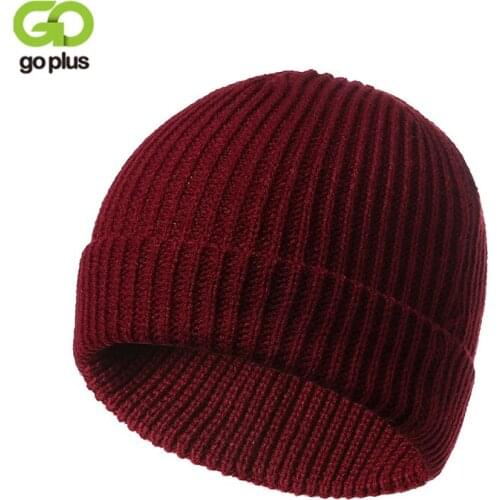 GOPLUS 2021 Fashion Spring Winter Knitted Hat Women Cotton Warm Caps for girls Beanies Solid High Quality Casual Skullie Females