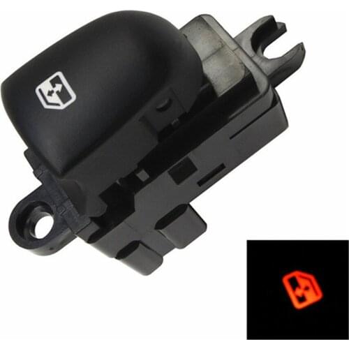 Window Single Switch Button With Light 25401-3SH0A-A Car Styling 25401-3SH0A-B 3SH0A-C For Nissan Tiida Altima Sylphy Qashqai