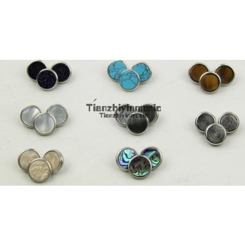 Trumpet button New Trumpet Valve Finger Buttons Repair Parts Set of 24