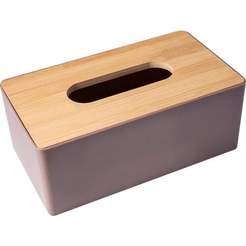 Tissue Box Environmental Protection Home Tissue Container Towel Napkin Tissue Holder Case for Office Home Decoration