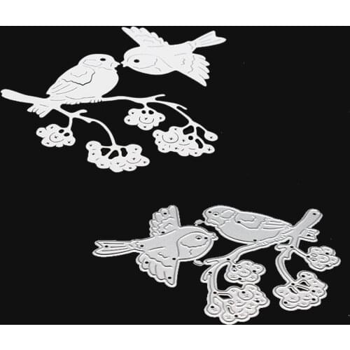 Bird metal cutting dies 2020 stencil decoration Frame scrapbook craft album DIY stencil stamps and dies christmas dies kscraft