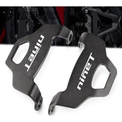 Motorcycle RnineT Front Brake Caliper Guard Cover Parts FOR BMW R nine T 2013 2014 2015 2016 RNINET 2020 Aluminum Accessories