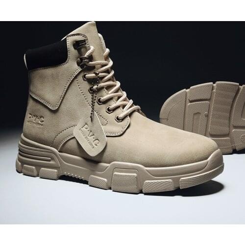 Men waterproof Boots Winter Boots Men Shoes Cool Young Men Boots Fashion Street Male Footwear Driving for Men Ankle Boot O5-08