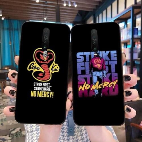 CUTEWANAN Cobra Kai Season 2 Soft Silicone TPU Phone Cover for Redmi Note 8 8A 8T 7 6 6A 5 5A 4 4X 4A Go Pro