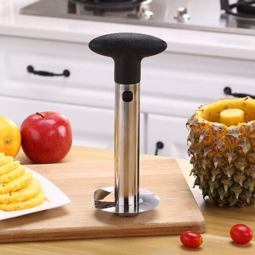 Pineapple Slicer Fruit Slicer Pineapple Cutter Peeler Stainless Steel Knife for Kitchen by Vinipiak