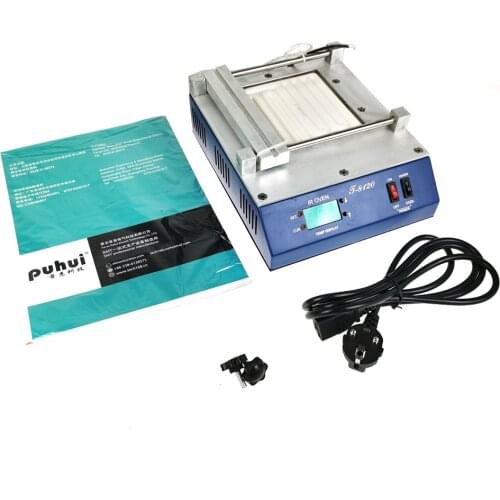 T-8120 SMD Infrared Preheating 0-450C PID Intelligent Controlling Temperature Controlling Preheating Station Heating Plamform