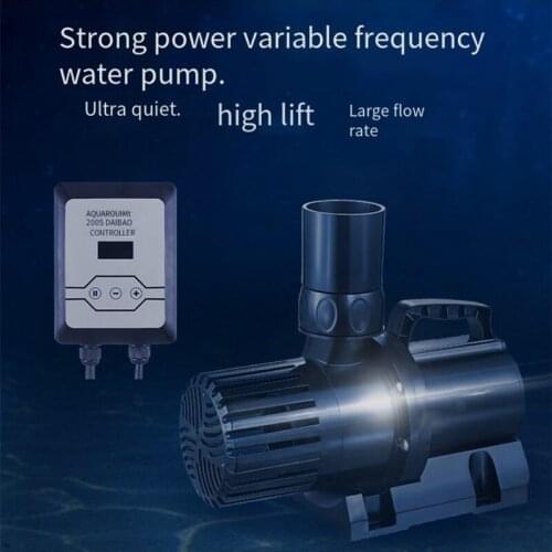 170W/250W/400W High-power frequency conversion fish tank suction pump garden fountain pump pool filter pump aquarium accessories