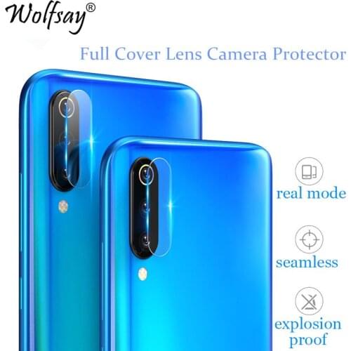 2pcs Back Camera Tempered Glass for Xiaomi Redmi Note 7 Note 8 Pro 8A 7A MiCC9 MiA3 Lens Screen Protector 9H Full Glue Film